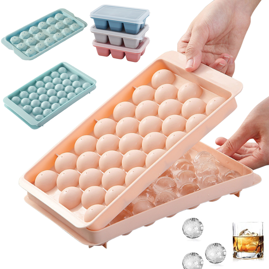 Coaster Mold Round - Nampan es batu bulat 3D, peralatan