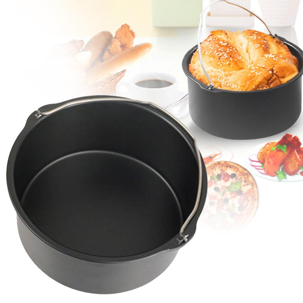 Coaster Mold Round - Loyang memanggang kue anti lengket, 6/7/8