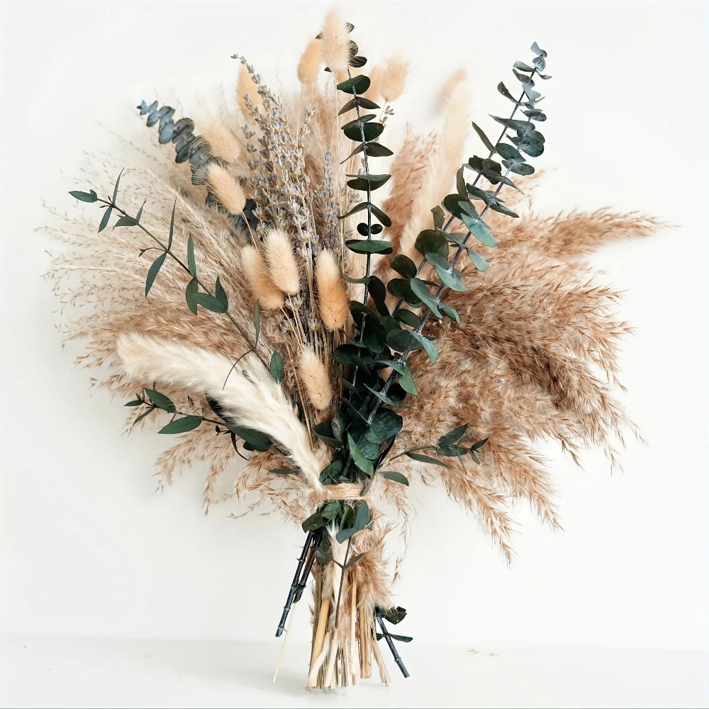 Dried Flower Bulk - 80 Buah Buket Bunga Kering Alami