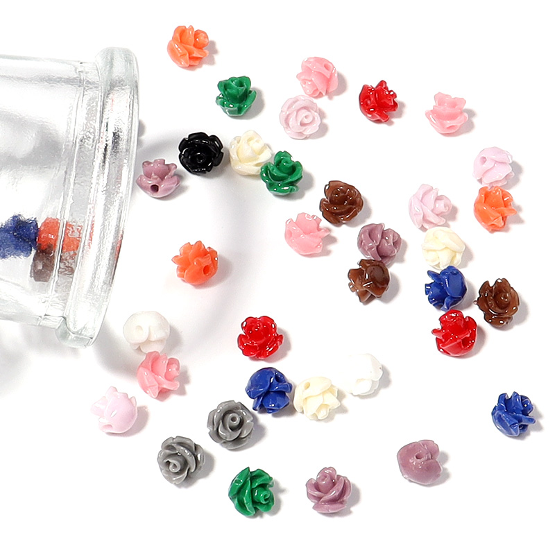 Flower Preservation Resin - 30 buah Resin imitasi bunga karang
