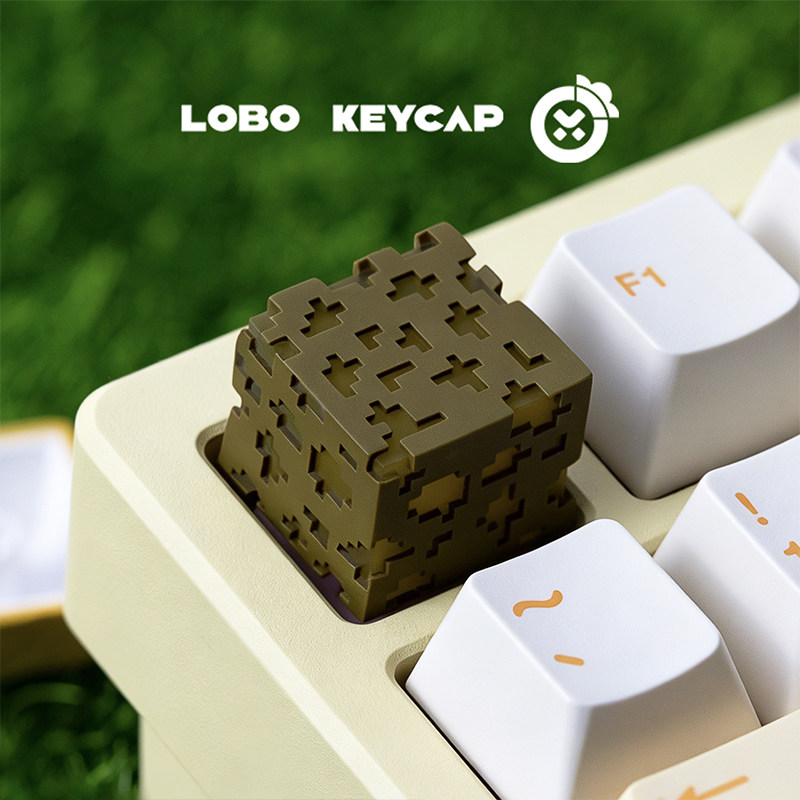Resin Craft Minecraft - Dekorasi Keyboard Kreatif Seri Minecraft Persegi