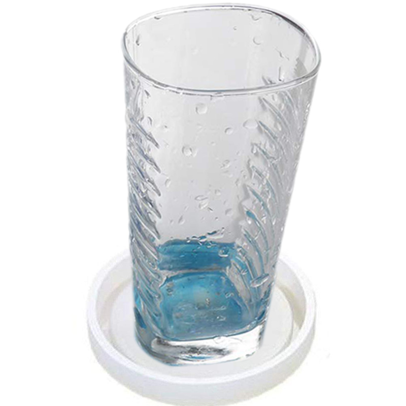 Coaster Mold Round - 3 Pak Cetakan Silikon Coaster Bulat