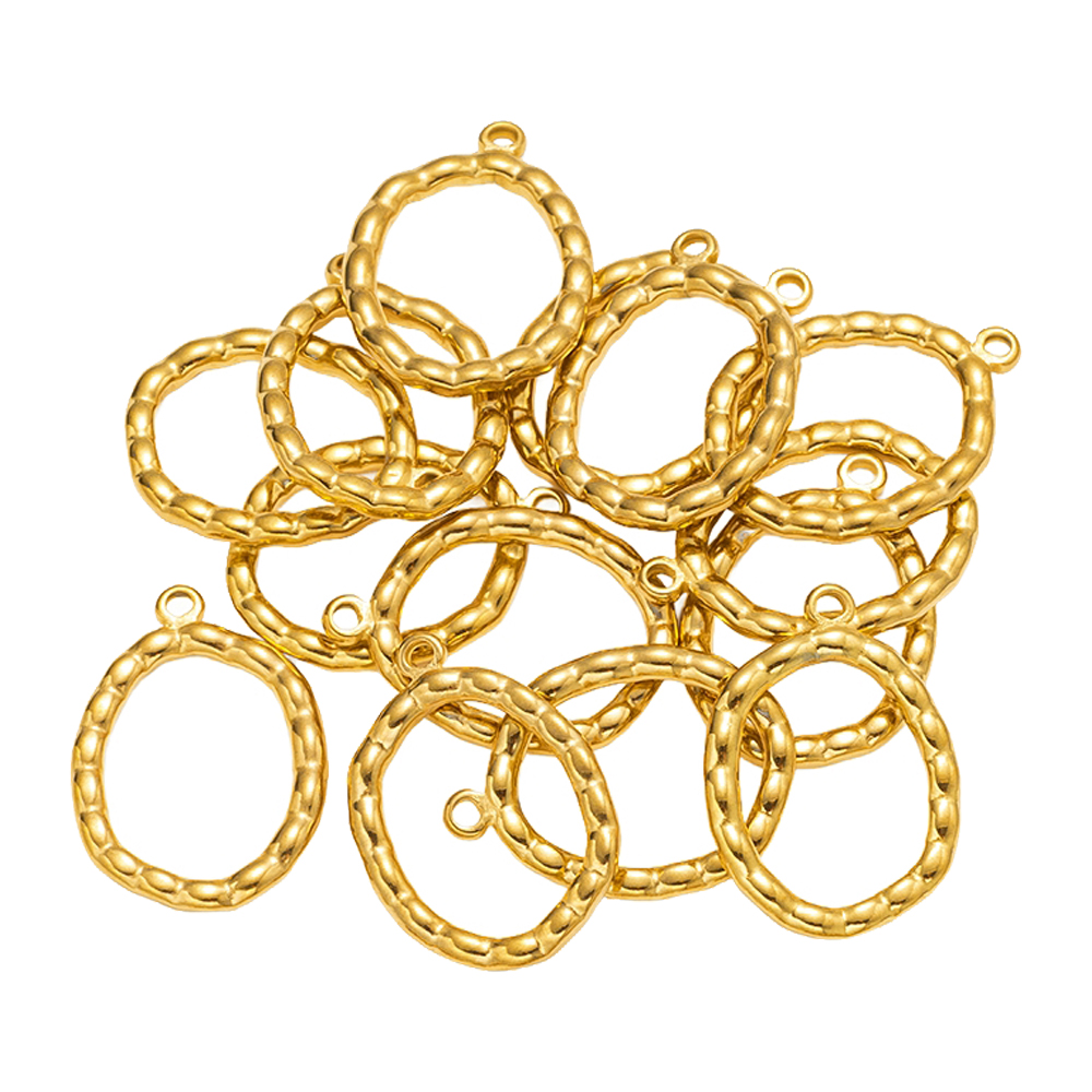 5 pcs Liontin Bingkai Berongga - Resin Craft Supplies ulasan dan harga