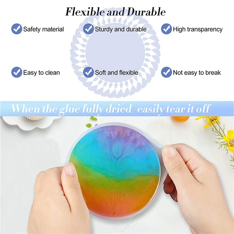 75STO-36 Paket Cetakan Coaster - Coaster Mold Round ulasan dan harga