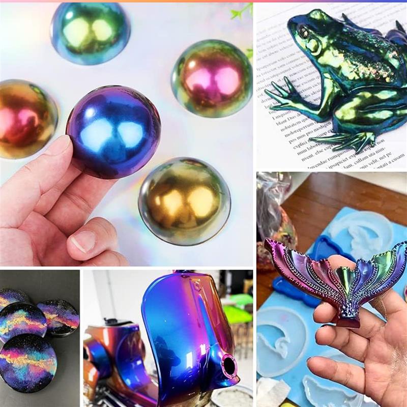 Set 10/20 warna Resin berubah  - Epoxy Uv Resin Kit ulasan dan harga