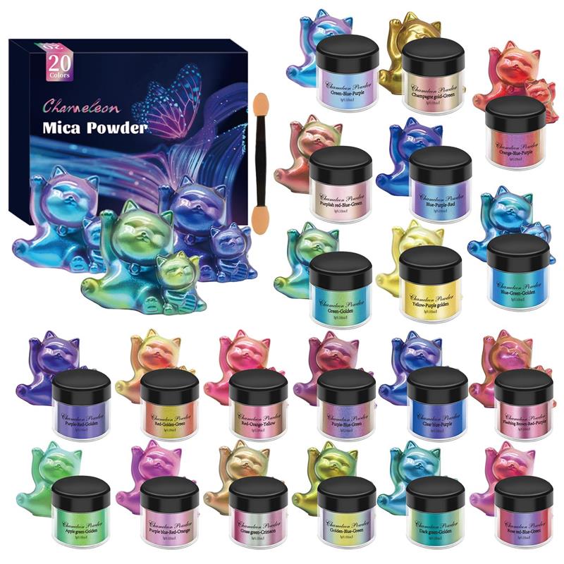 Set 10/20 warna Resin berubah  - Epoxy Uv Resin Kit ulasan dan harga