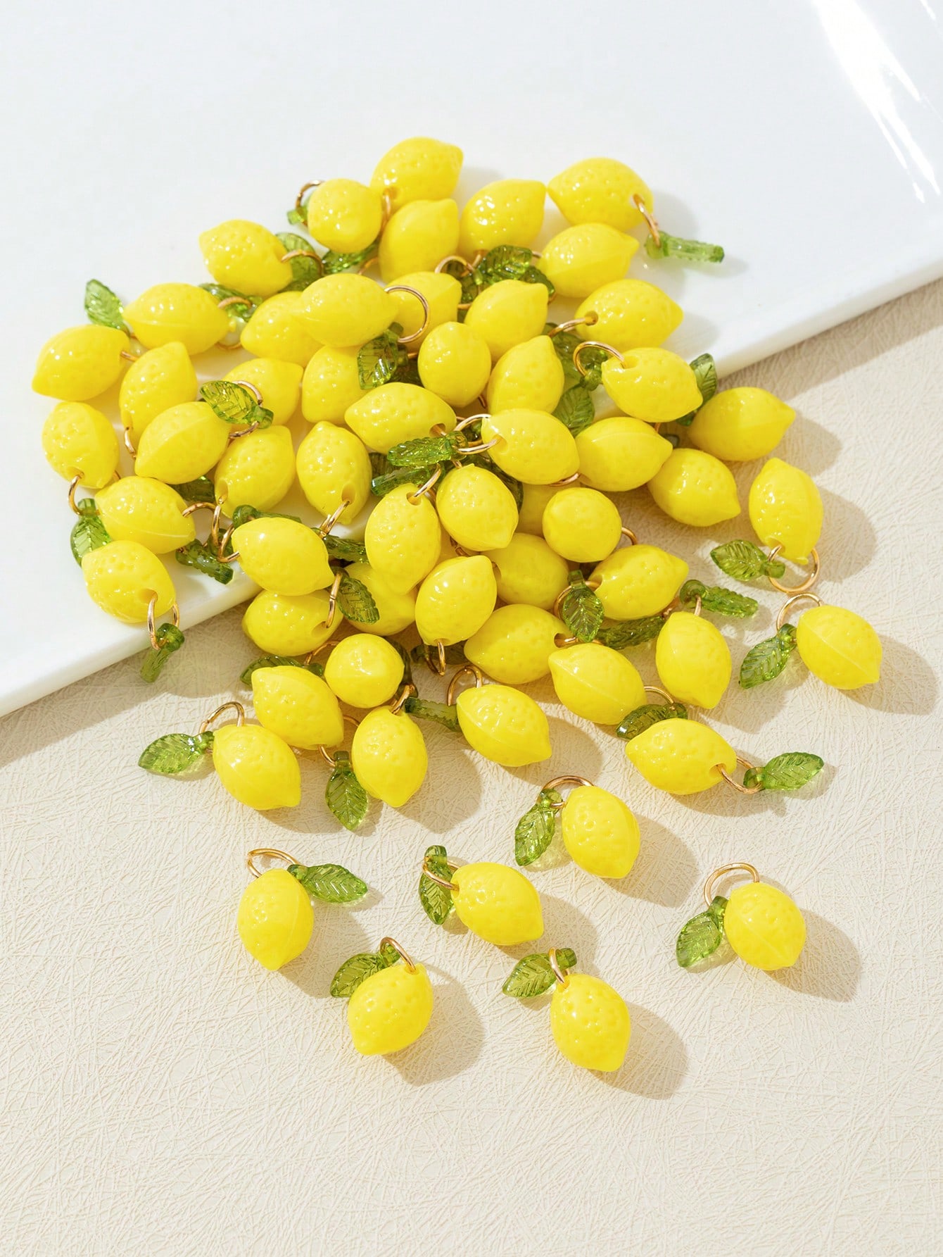 10 Buah Liontin Resin Lemon 3D - Resin Craft Supplies ulasan dan harga