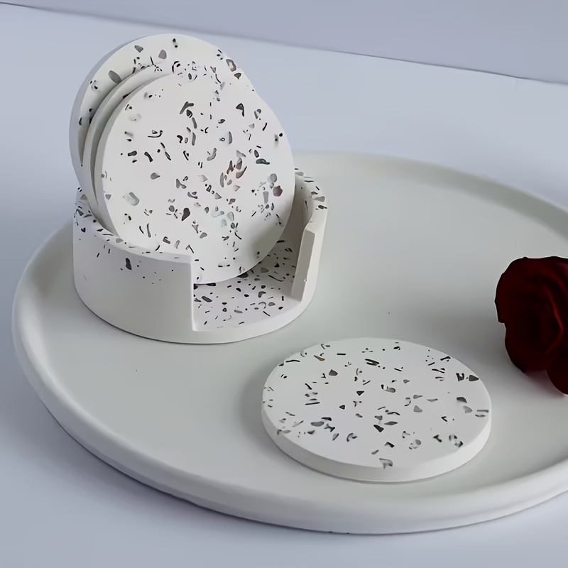 5 Buah Set Cetakan Silikon Coa - Coaster Mold Round ulasan dan harga