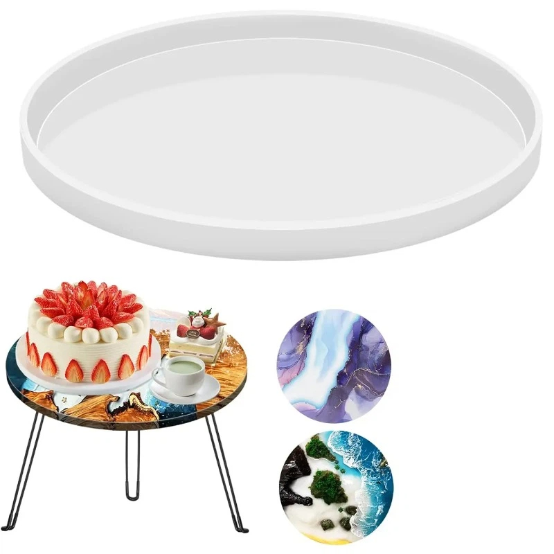 Cetakan Resin Meja Epoxy Bulat - Coaster Mold Round ulasan dan harga