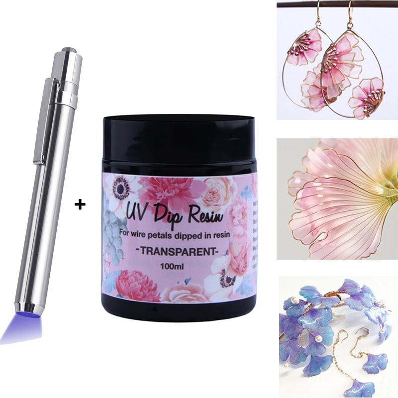 UV DIP lem Resin UV membuat bu - Flower Preservation Resin ulasan dan harga