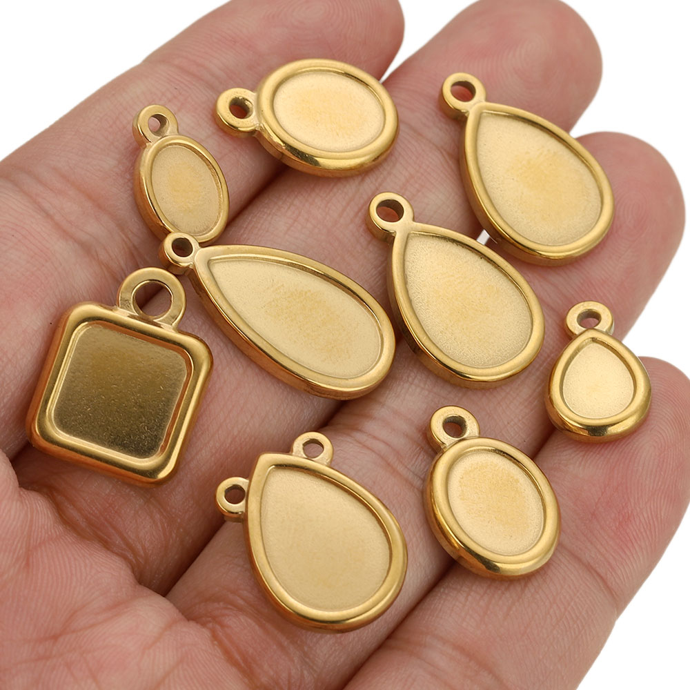 5 pcs Baki Liontin Persegi, Bu - Resin Craft Supplies ulasan dan harga