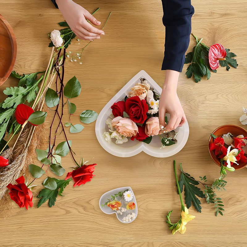 Cetakan Resin Epoksi Bentuk Ha - Flower Preservation Resin ulasan dan harga