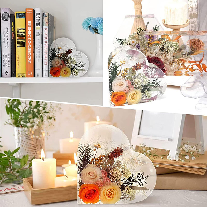 Cetakan Resin Epoksi Bentuk Ha - Flower Preservation Resin ulasan dan harga