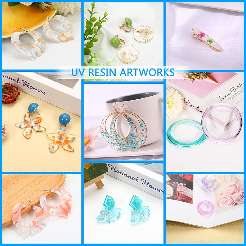 1 buah set resin UV 100G yang  - Epoxy Uv Resin Kit ulasan dan harga