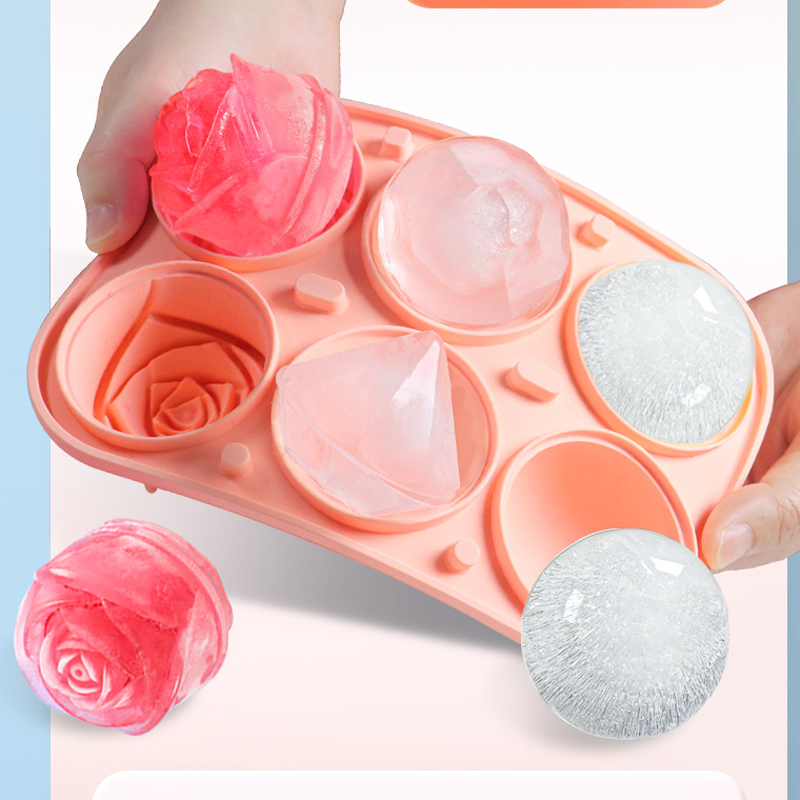 Cetakan es batu bulat berlian  - Coaster Mold Round ulasan dan harga