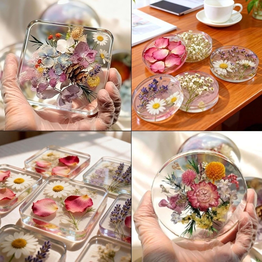 Cetakan Silikon Coasters Kreat - Coaster Mold Round ulasan dan harga