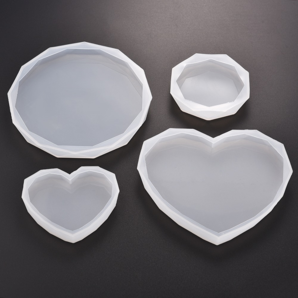 Cetakan Silikon Resin Coaster  - Coaster Mold Round ulasan dan harga