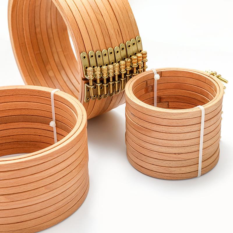 1 Buah Tempat Cincin Lingkaran - Wood Ring Blank ulasan dan harga