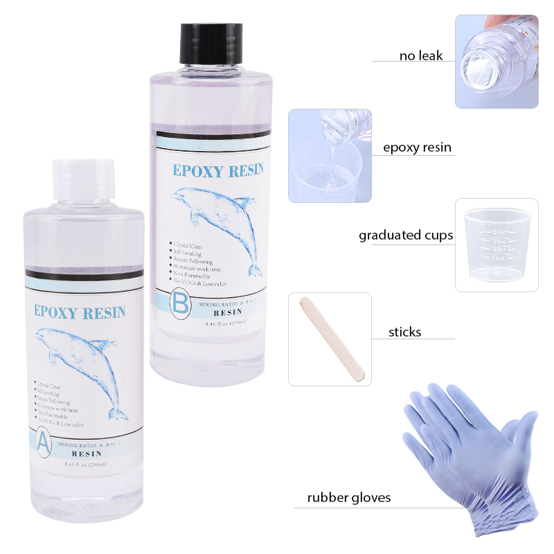 1:1 Jelas Epoksi Resin Kristal - Epoxy Uv Resin Kit ulasan dan harga