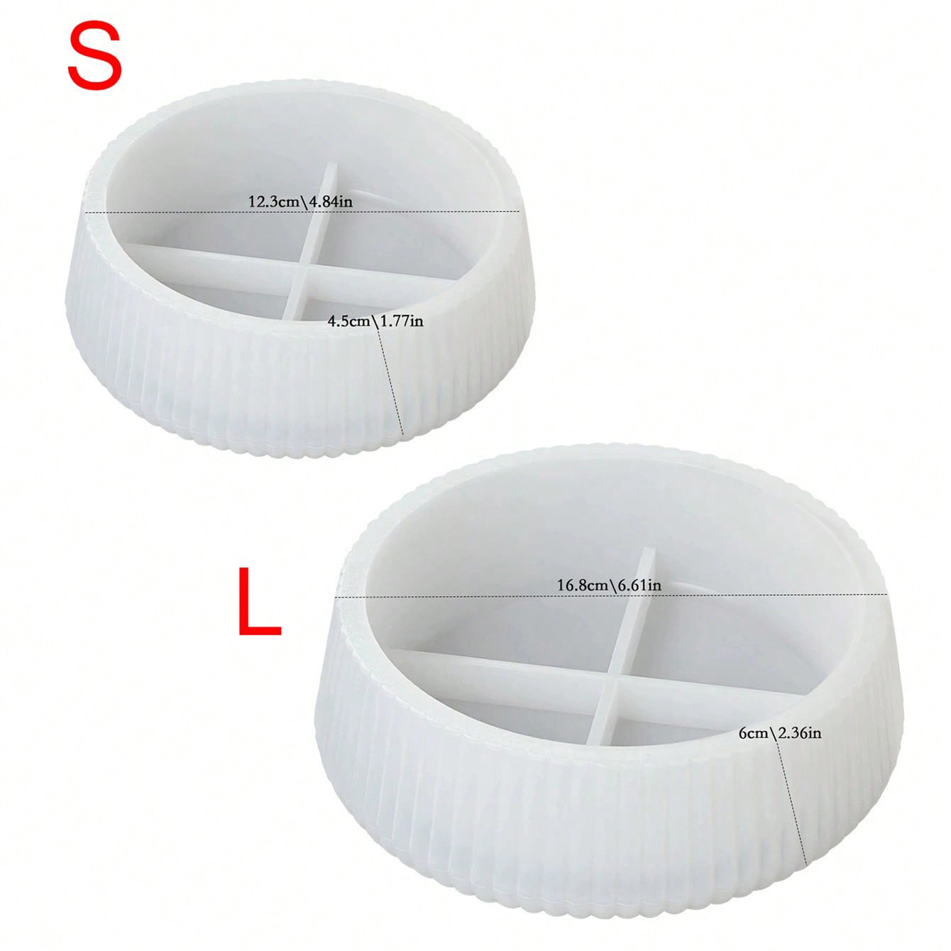 1pc Cetakan Silikon Mangkuk Pe - Coaster Mold Round ulasan dan harga