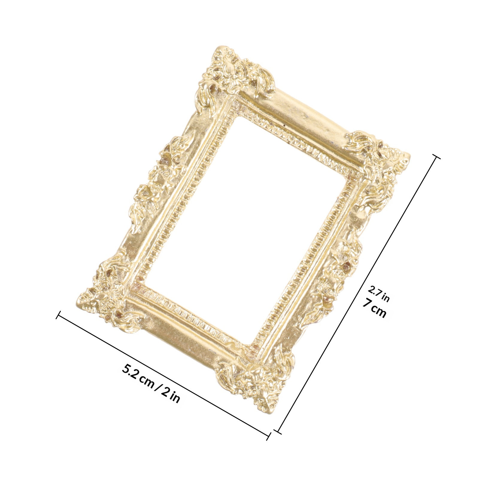 9Pcs Bingkai Foto Miniatur Vin - Resin Craft Supplies ulasan dan harga