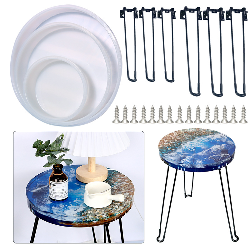 Cetakan Resin UV Bentuk Nampan - Coaster Mold Round ulasan dan harga